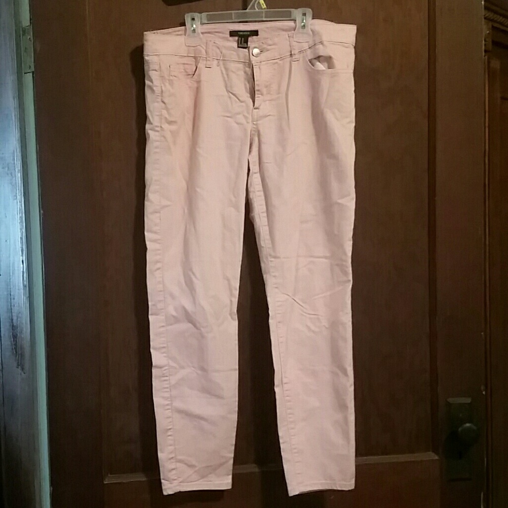 Pink jeggings